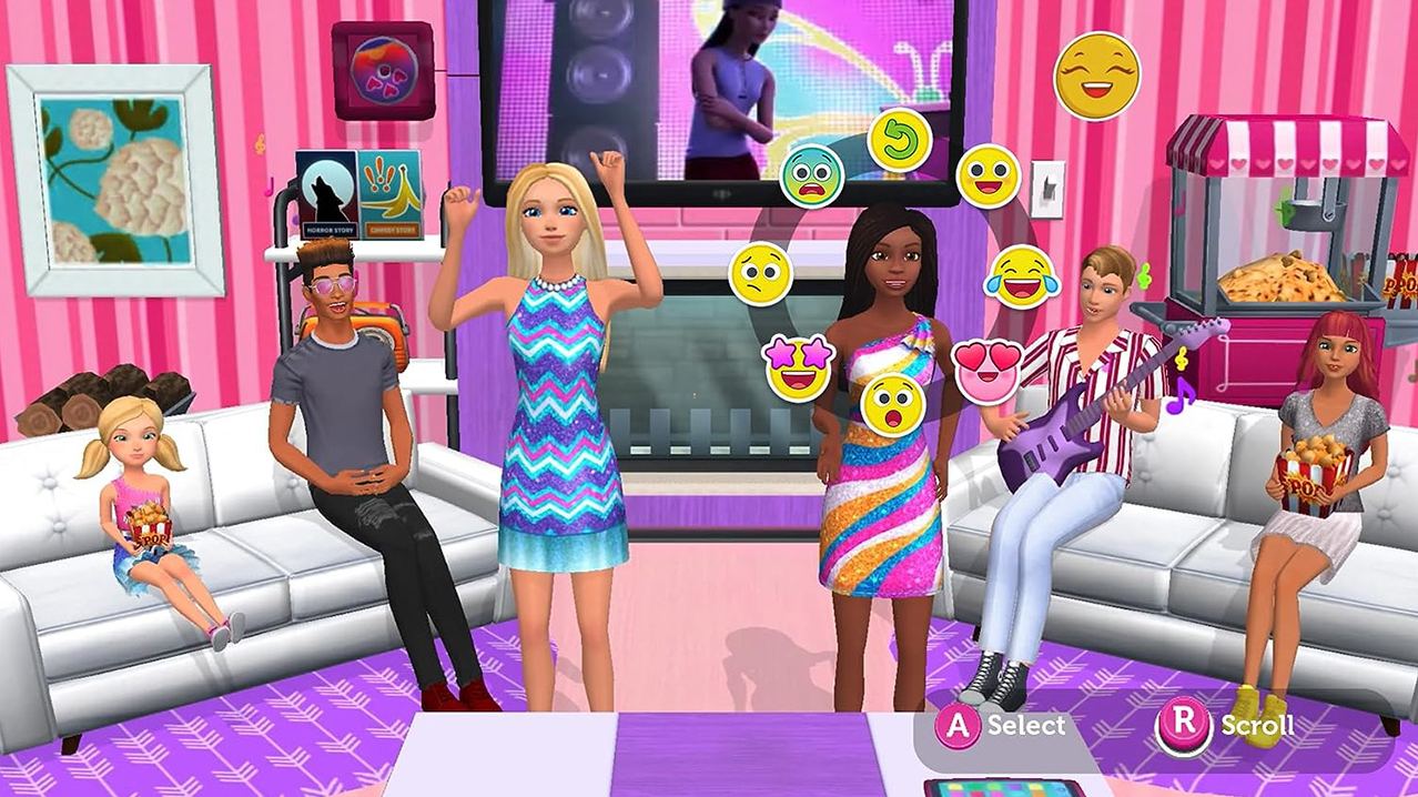 Nintendo Switch Barbie Dreamhouse Adventures