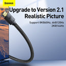 Baseus High Definition Series HDMI 8K To HDMI 8K Adapter Cable (Black)