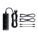 Baseus Digital GaN Intelligent Desktop Fast Charger 3C+U+DC 240W (Cluster Black) (P10163901113-00)