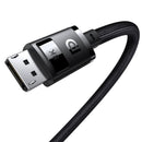 Baseus High Definition Series DP 8K To DP 8K Adapter Cable (Cluster Black) (2M, 1.5M) (B00633706111-02, B00633706111-01)
