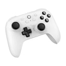 8BitDo Ultimate 2 Bluetooth Controller with TMR Joysticks, Switchable Hall Effect/Tactile Triggers, Vibration & Motion Control, RGB Fire Ring with Charging Dock for Nintendo Switch/Windows PC/N-Switch Pro Controller (Black, White) (80ND)