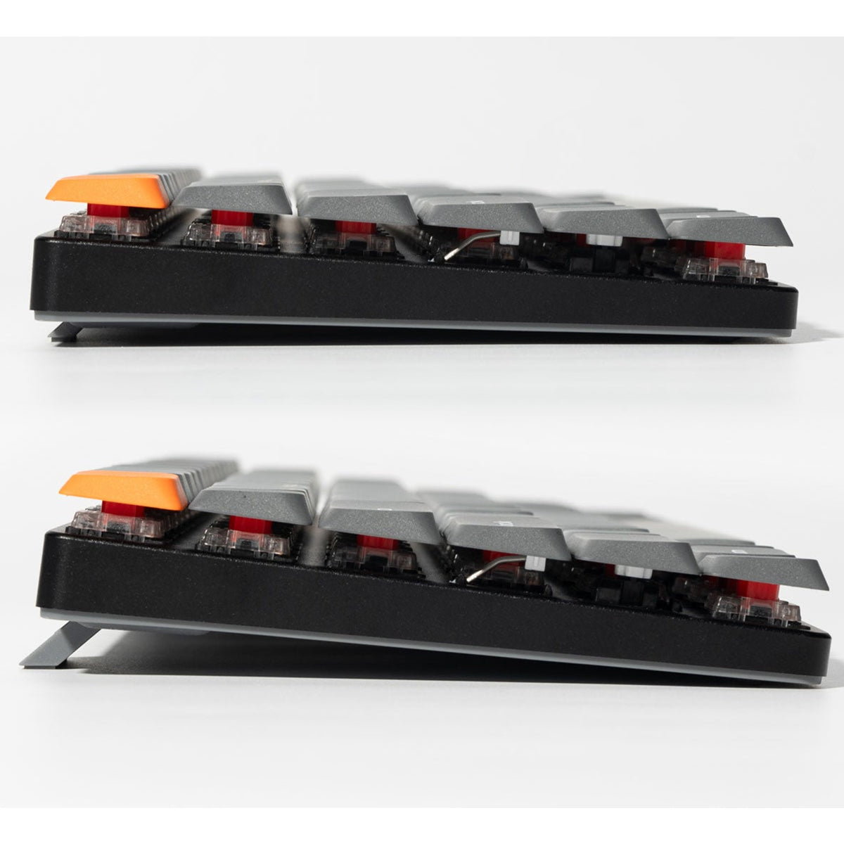 Keychron K13 Max QMK/VIA RGB Backlight Hot-Swappable Wireless Custom Mechanical Keyboard (Low Profile Gateron Mechanical Red Switch) (K13M-H1)