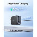 Baseus EnerCore CJ11 Fast Charger with Retractable Cable 67W (Cosmic Black) (E0120H00)