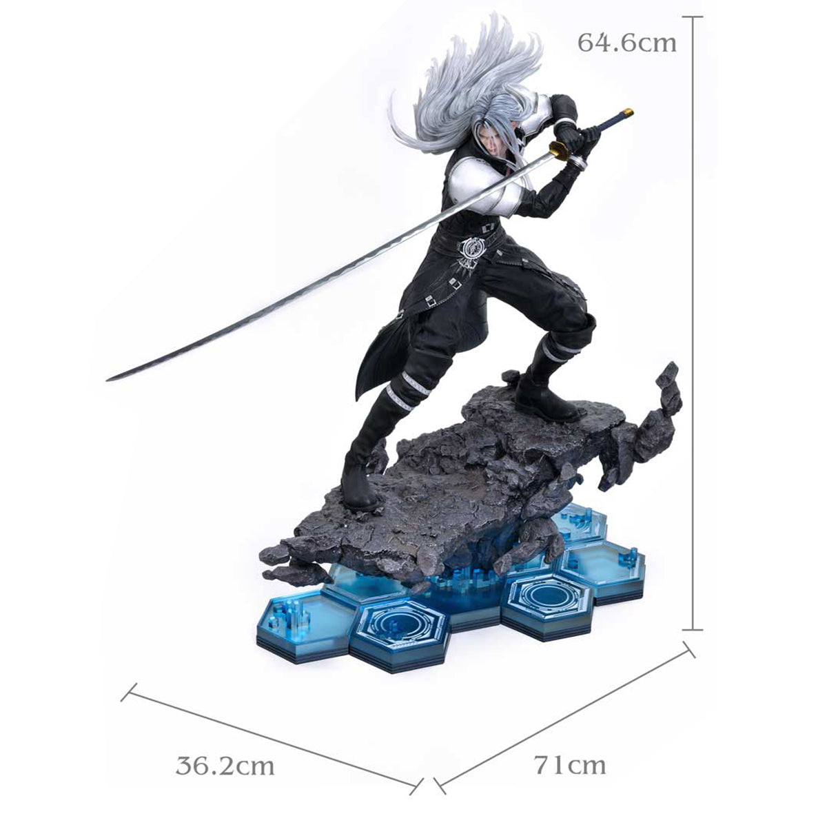 Square Enix Masterline Final Fantasy VII Rebirth 1/4 Scale - Cloud Strife vs. Sephiroth Pre-Order Downpayment