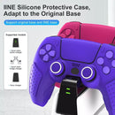 IINE Silicone Case With 2 Thumb Grip Caps For PS5 Controller