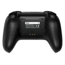 8BitDo Ultimate 2 Bluetooth Controller with TMR Joysticks, Switchable Hall Effect/Tactile Triggers, Vibration & Motion Control, RGB Fire Ring with Charging Dock for Nintendo Switch/Windows PC/N-Switch Pro Controller (Black, White) (80ND)