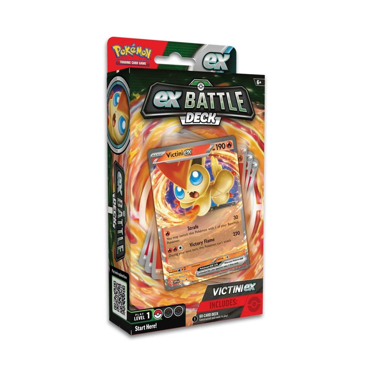 Pokemon Trading Card Game Ex Battle Deck (Victini Ex) (290-85754)