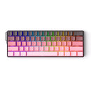 MonsGeek FUN60 Ultra SP Shine-Through Black & Pink Gradient Wired RGB Mechanical Keyboard