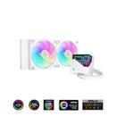 Deepcool LT240 WH ARGB 240mm Liquid CPU Cooler (White) (R-LT240-WHAMNC-G-1)