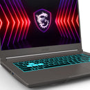MSI Thin A15 B7VE-043PH Gaming Laptop (Cosmos Grey) | 15.6" FHD (1920x1080) 144Hz IPS | R5 7535HS | 8GB RAM | 512GB SSD | RTX 4050 | Windows 11 | MSI Gaming Backpack