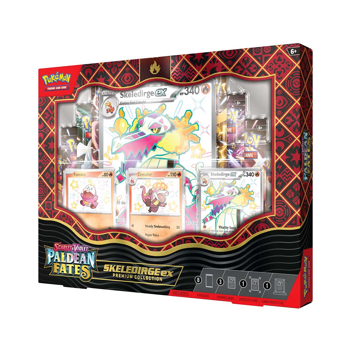 Pokemon TCG SV4.5 Scarlet & Violet Paldean Fates Premium Collection (290-85961)