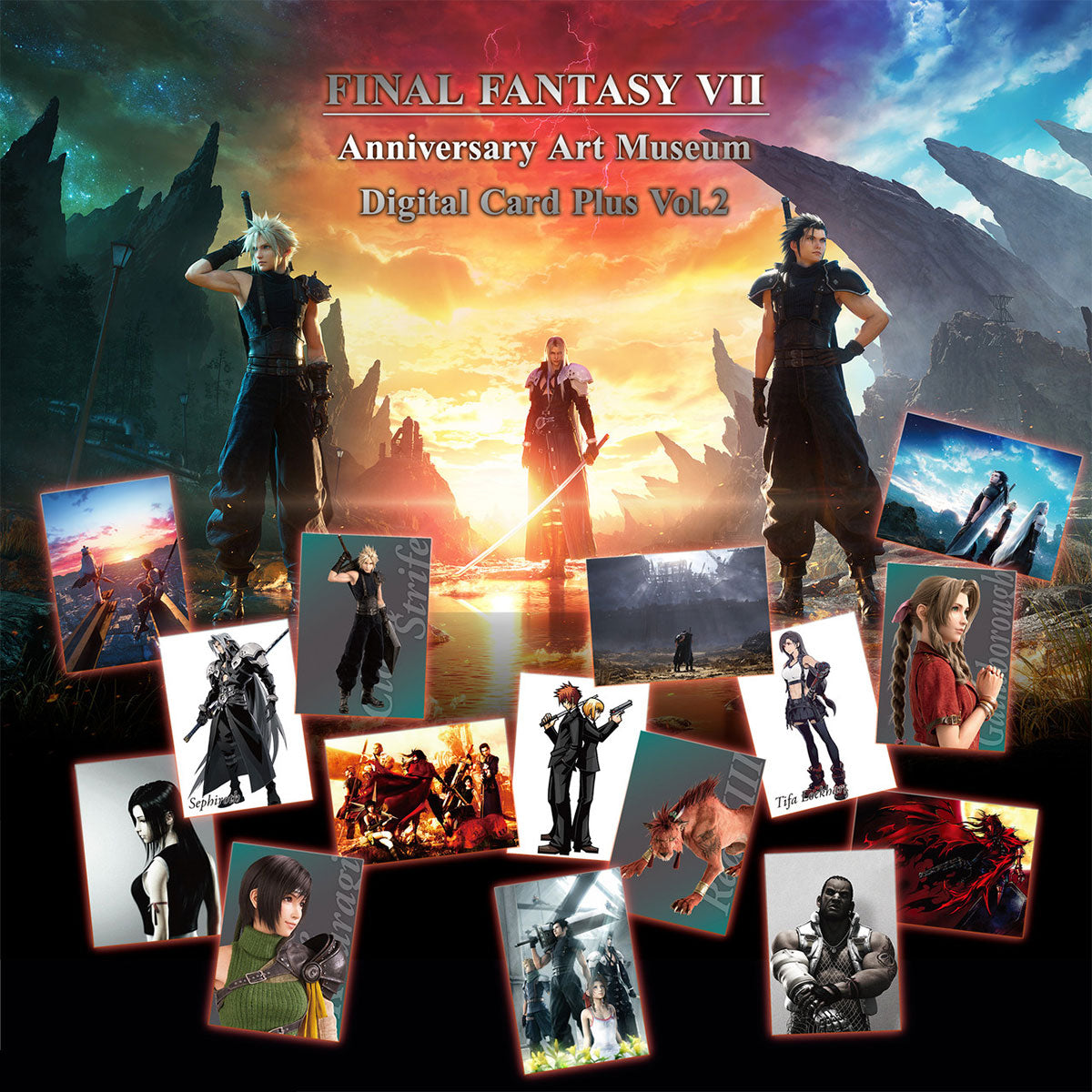 Final Fantasy VII Anniversary Art Museum Digital Card Plus VOL.2