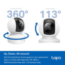 TP-Link Tapo C202 1080P FHD Pan/Tilt Home Security Camera