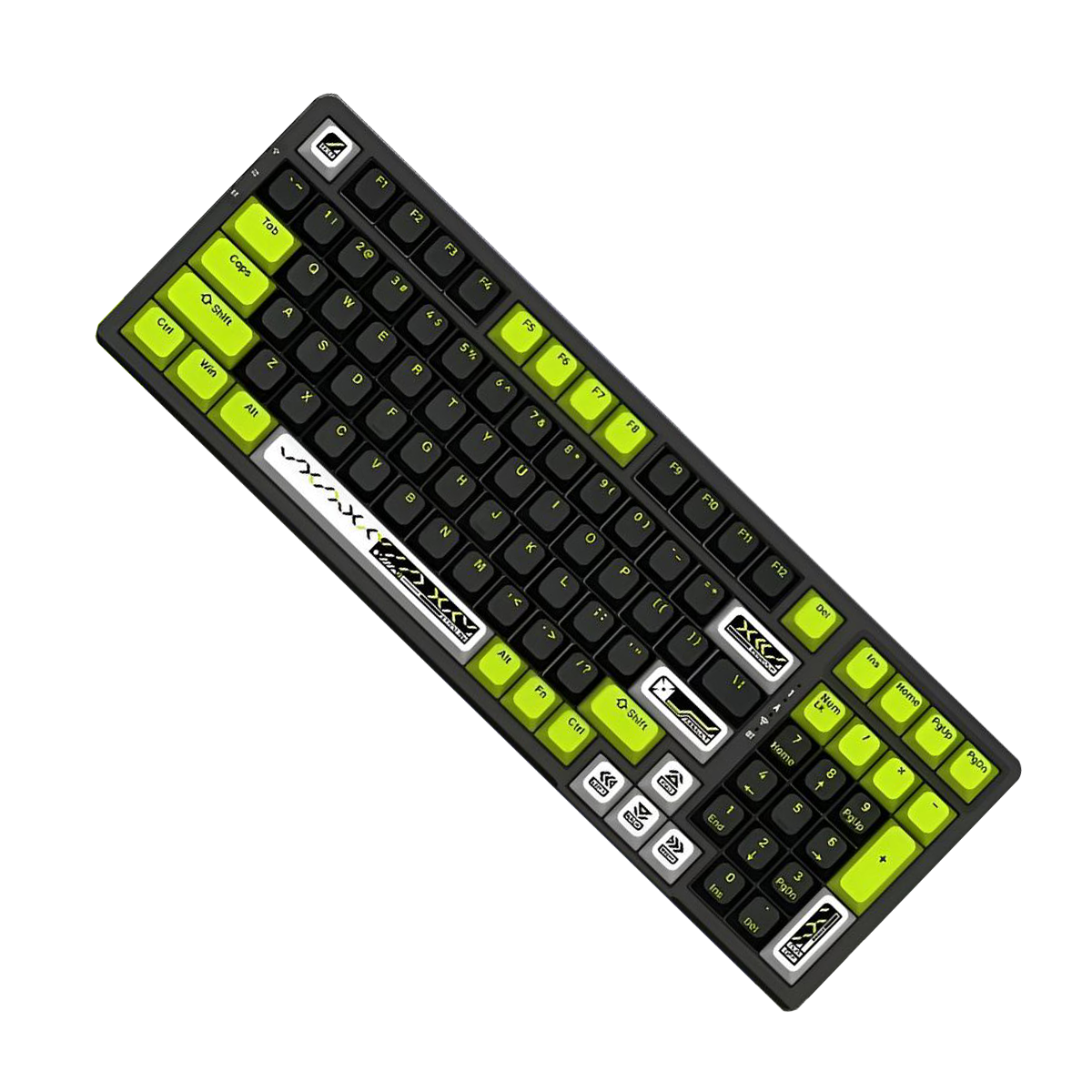 VGN V98 Pro V2 Wireless Gaming Mechanical Keyboard (Genji Numbani) (Ice Cream Pro Switch)