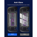 JSAUX Ultra Clear Anti-Glare Matte Tempered Glass Screen Protector for Steam Deck 2-Pack (GP0110)