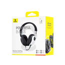Baseus Bowie GoPlay 1 Max Gaming Wired Headphone with Detachable Microphone (Moon White)