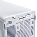 Lian Li A3-mATX-WD Micro Form Factor with Steel Mesh PC Case (White) (Wood Ed.)