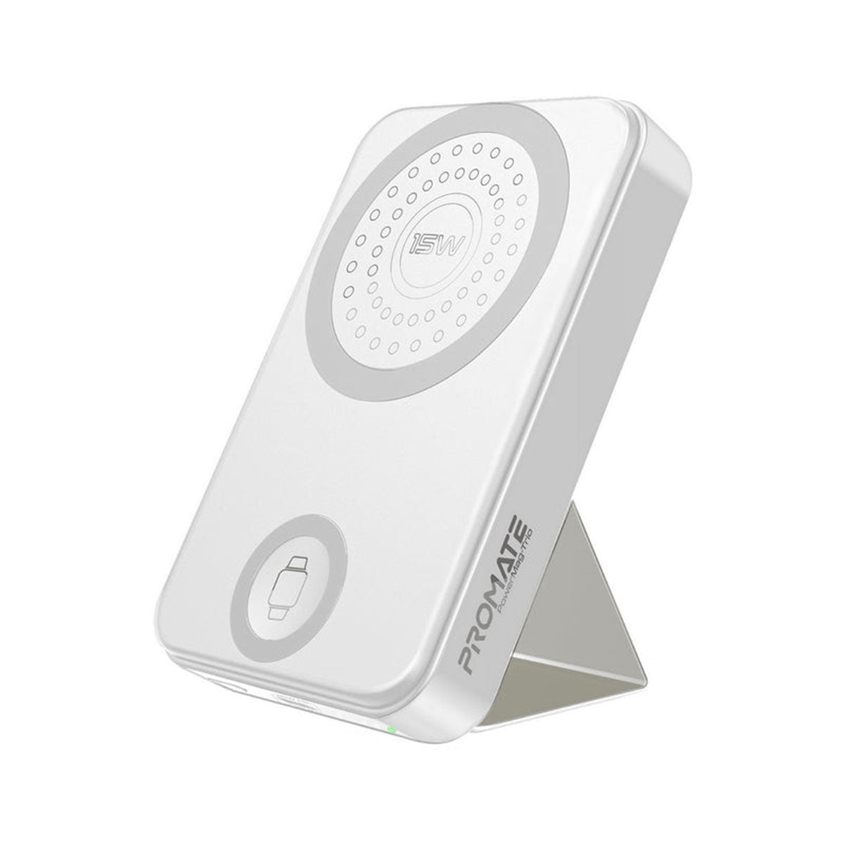 Promate Powermag-Trio 10000MAH Supercharge Magsafe Compatible And Apple Watch Wireless Charging Power Bank