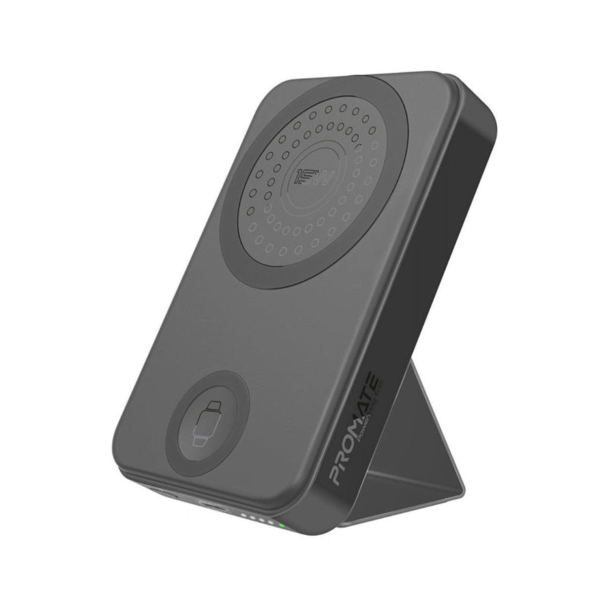 Promate Powermag-Trio 10000MAH Supercharge Magsafe Compatible And Apple Watch Wireless Charging Power Bank