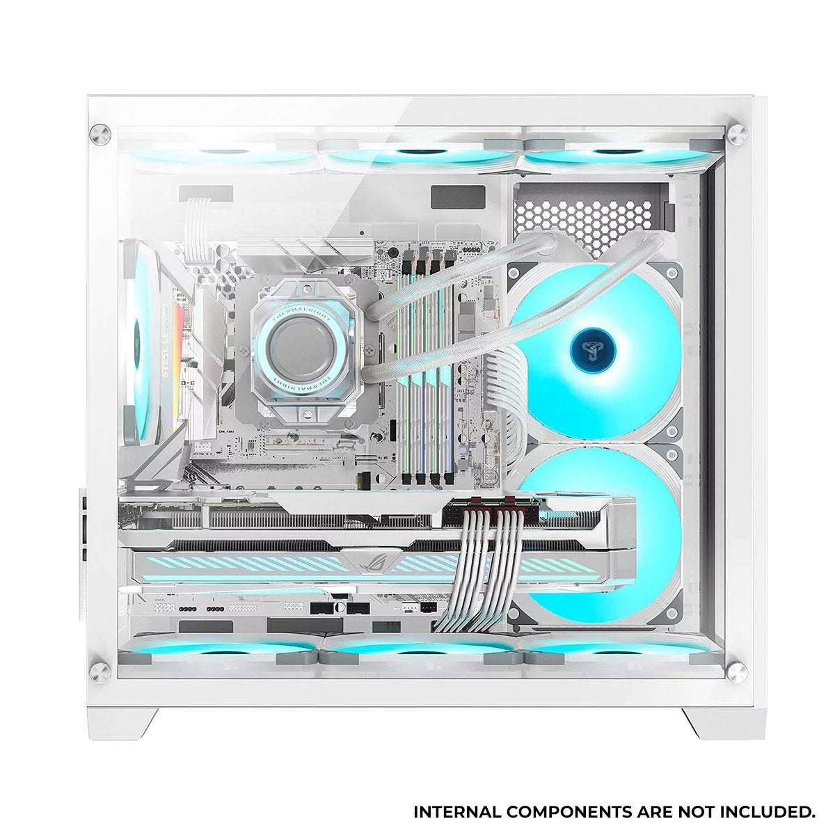 Trendsonic Olaf OL31M Dual Chamber TG Gaming Micro ATX Case