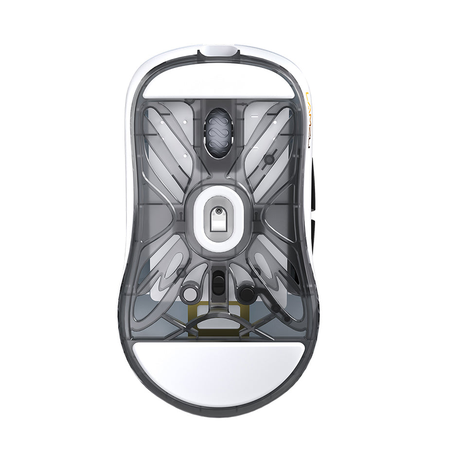 Lamzu Atlantis Mini Champion Edition Superlight Wireless Mouse (Light Pink, Panda White)
