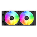 ID-Cooling FX240 INF 240mm AIO Liquid Cooler with Infinity Mirror Display (Black, White)