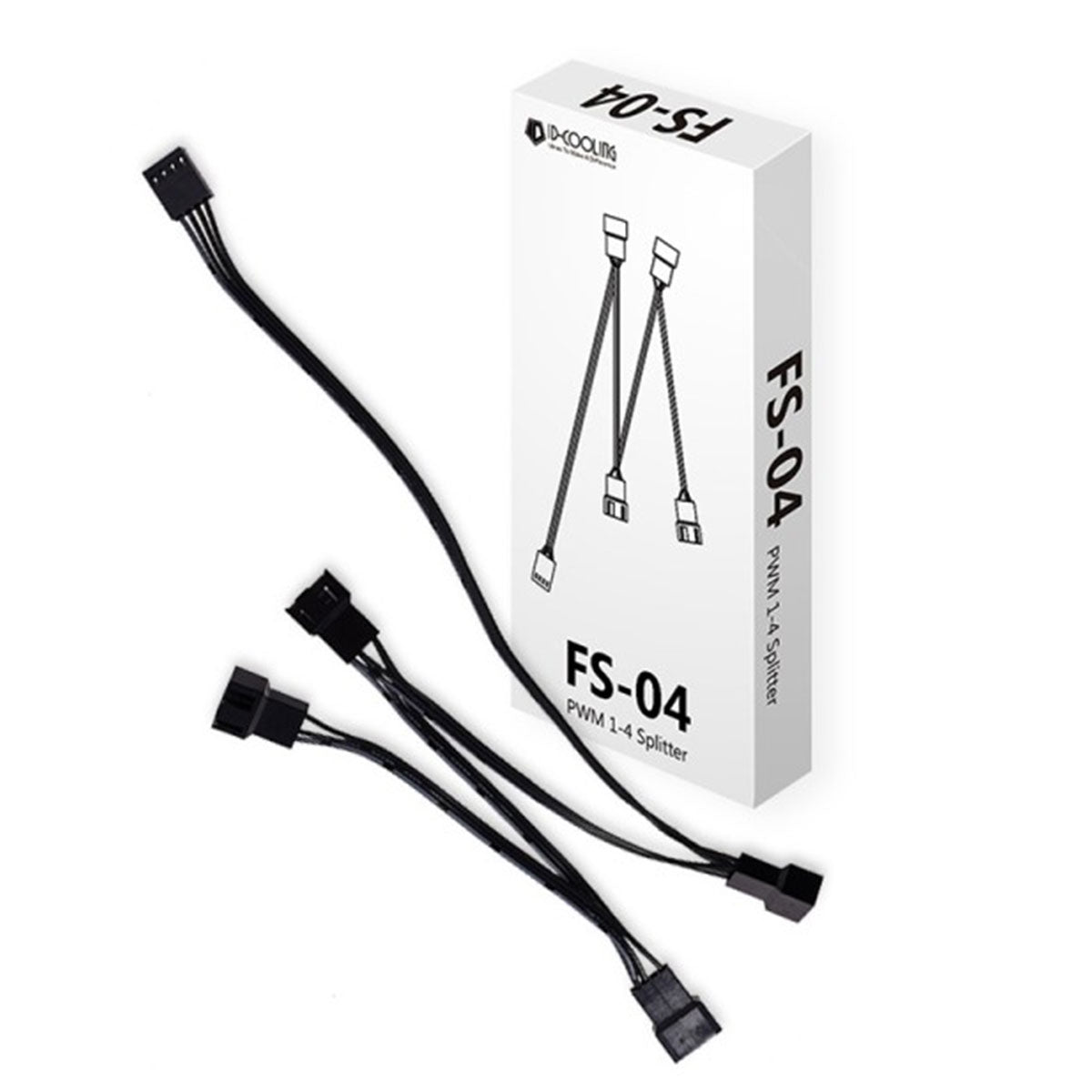 ID-Cooling FS-04 ARGB 5V 3Pin 1-4 Splitter