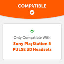 Wicked Cushions WC FreeZe Pulse 3D V2 - Cooling Gel Earpads for PS5 Pulse 3D Headset
