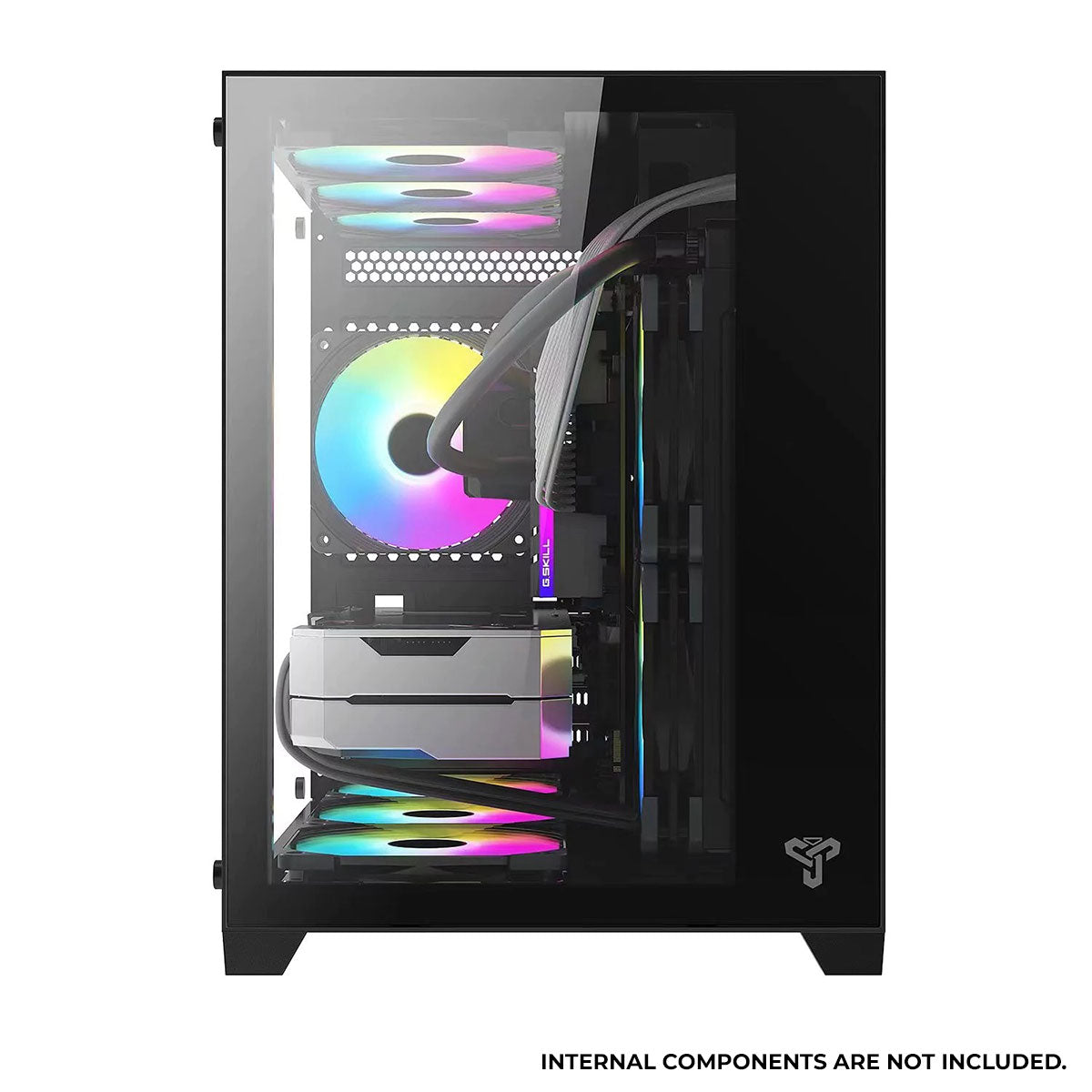 Trendsonic Olaf OL31M Dual Chamber TG Gaming Micro ATX Case
