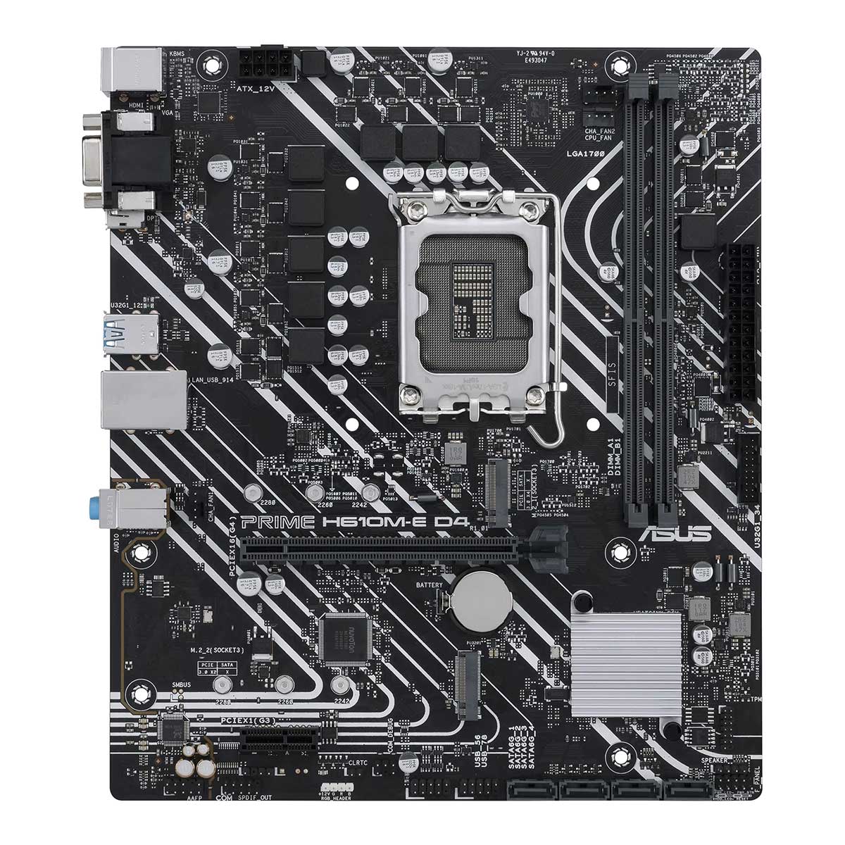 Asus Prime H610M-E D4 Motherboard