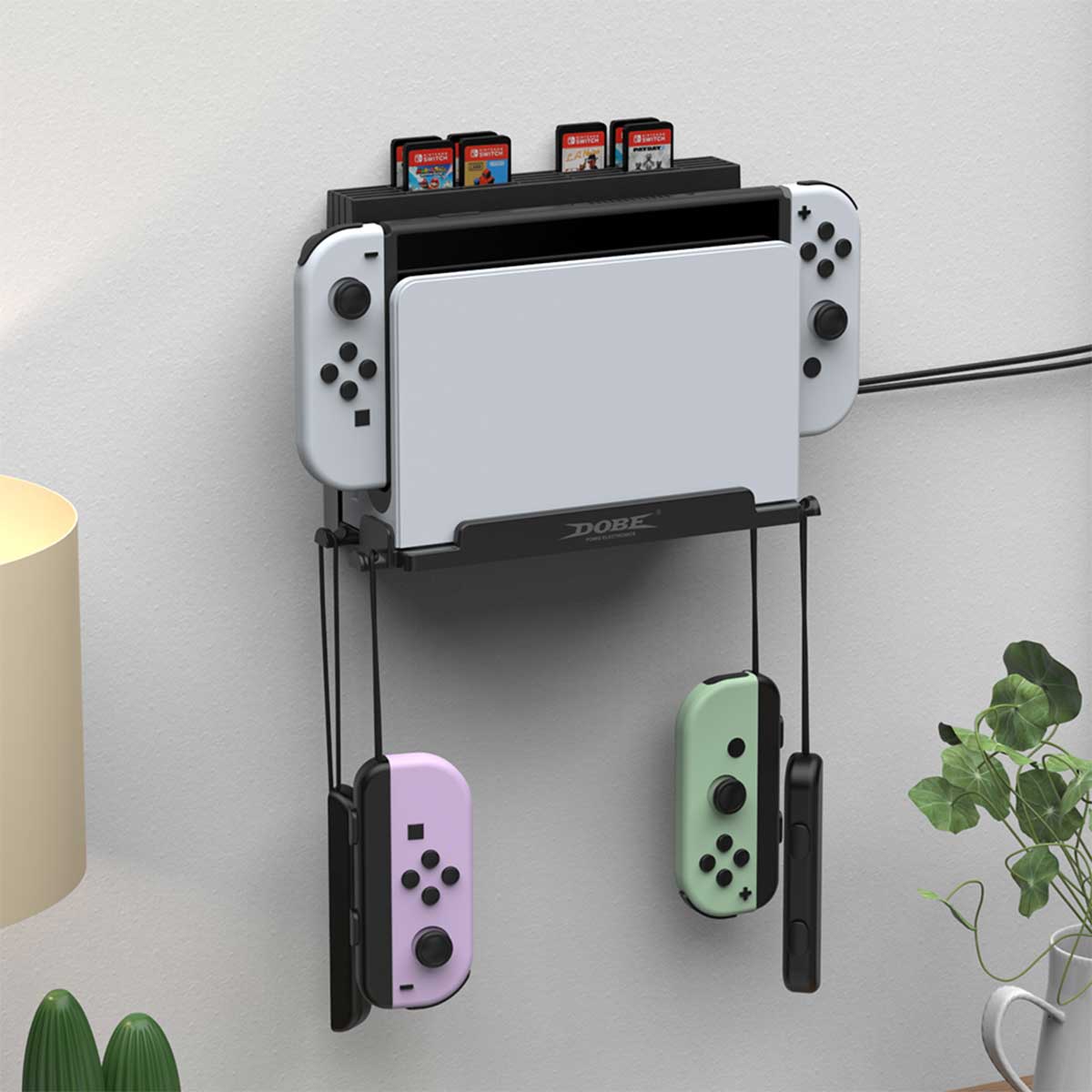 Dobe Wall Mount Bracket for Switch/ Switch OLED (TNS-3118)