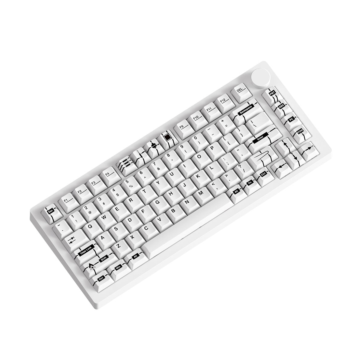 MonsGeek M1 V5 VIA The Runner System Aluminum Case Multi-Mode RGB Hot-Swappable Mechanical Keyboard