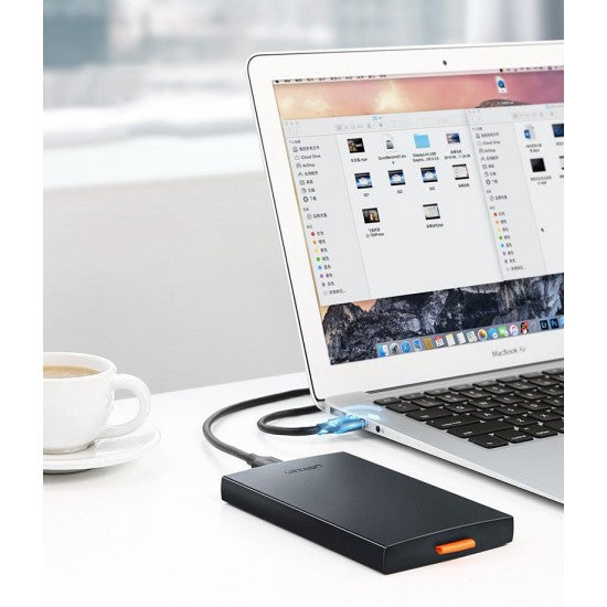 UGreen 2.5" Sata Hard Drive Enclosure (5Gbps) - (Black) (CM237/60353)