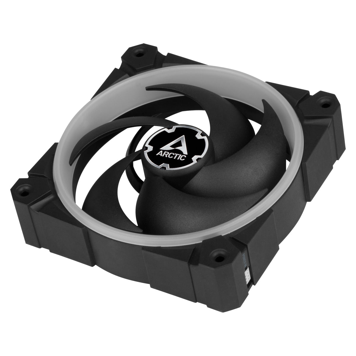 Arctic BioniX P120 A-RGB 120mm PWM 3-Pack Fan with Cable Splitter - with Controller (ACFAN00156A)