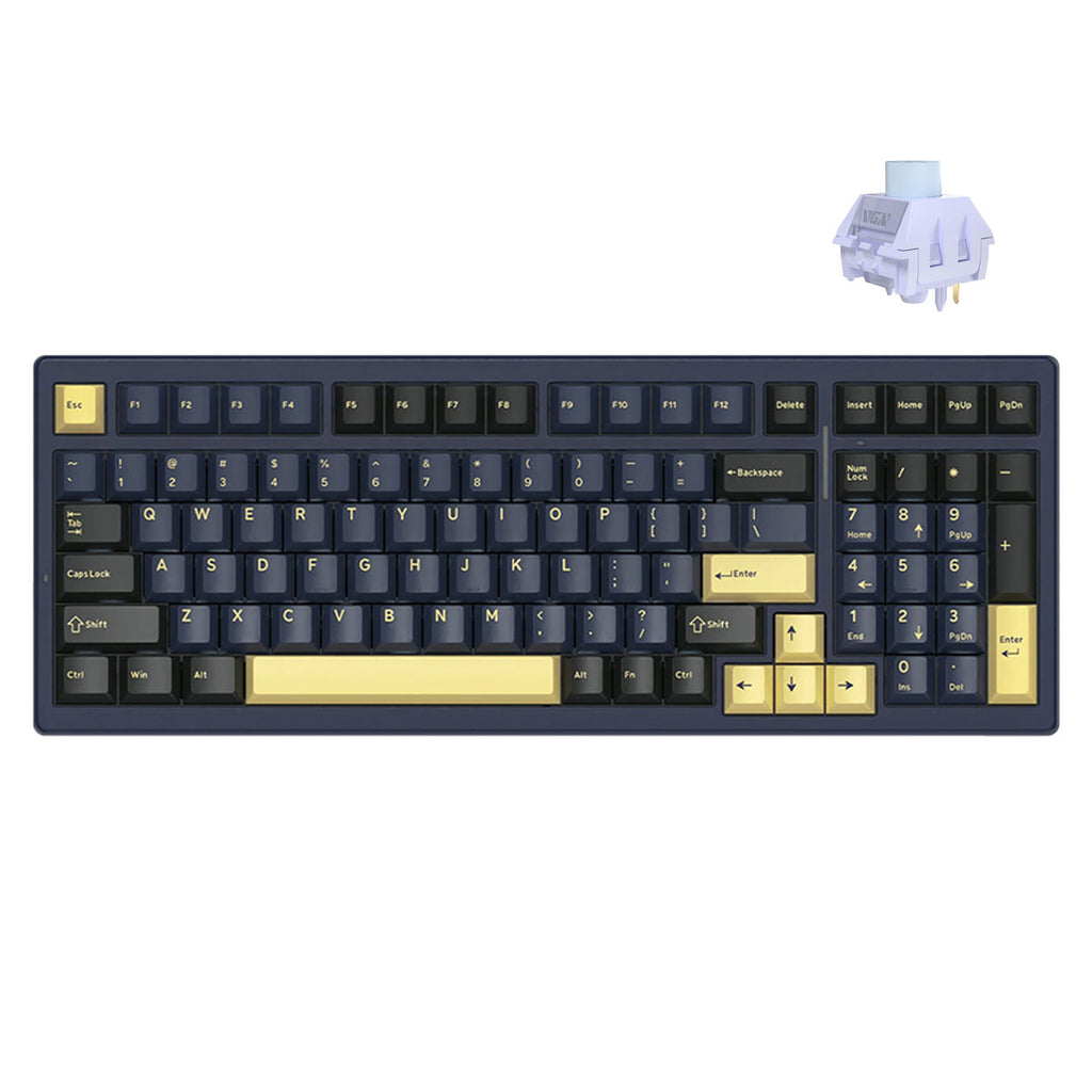 VGN S99 Tri-Mode Hot-Swappable Mechanical Keyboard (Black) | DataBlitz