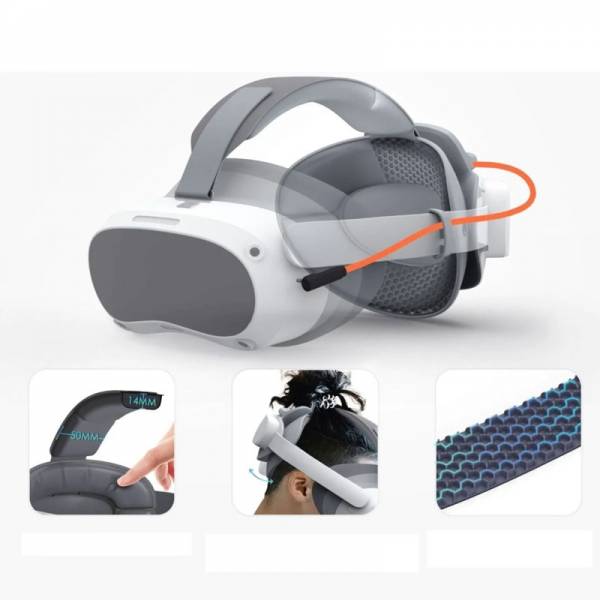 BoboVR P4 Twin Battery Strap Upgrade Combo Compatible with Pico4 (P4-2) | DataBlitz