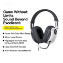 Baseus Bowie GoPlay 1 Max Gaming Wired Headphone with Detachable Microphone (Moon White)