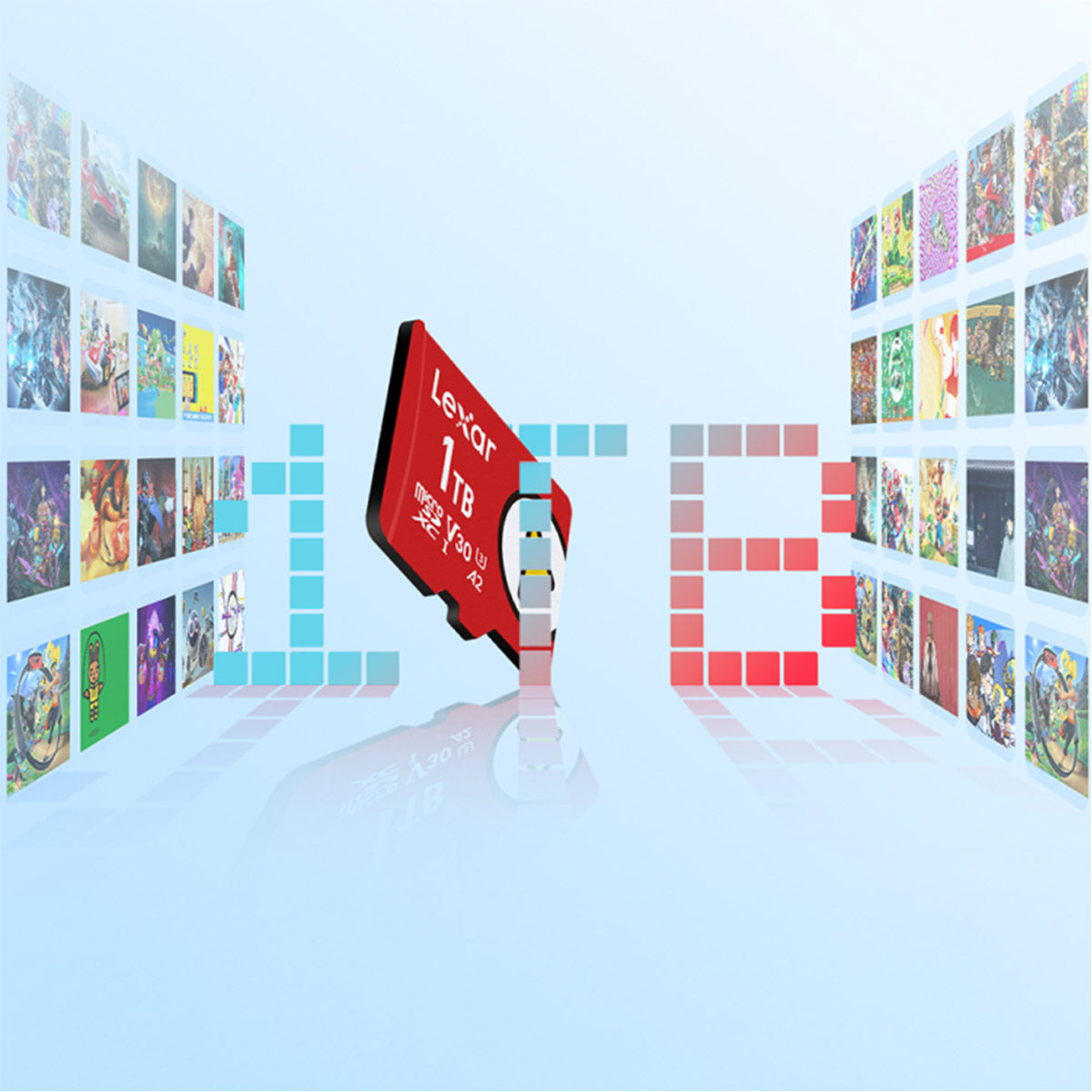 Lexar PLAY microSDXC UHS-I C10 U3 V30 A2 160MB/s Read Memory Card | DataBlitz