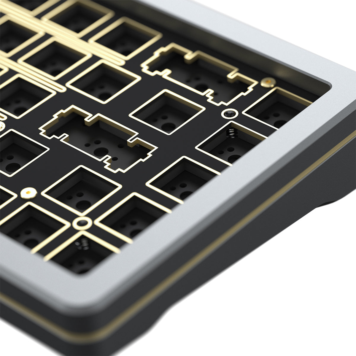 Akko SPR67 Spring Mount Keyboard Kit (Space Grey)