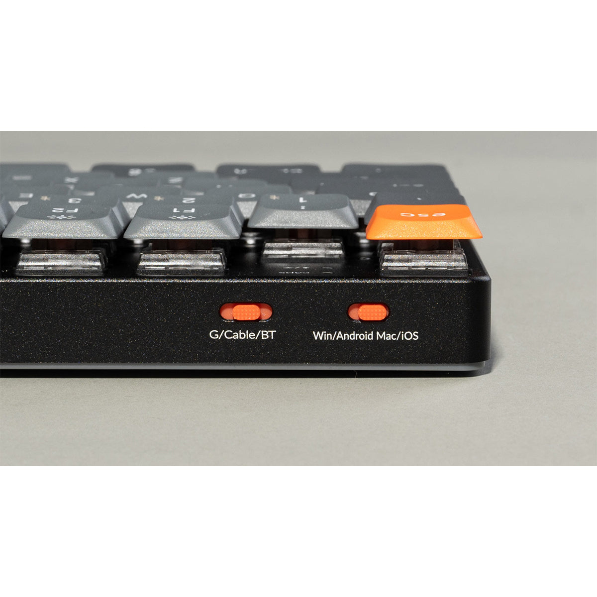 Keychron K13 Max QMK/VIA RGB Backlight Hot-Swappable Wireless Custom Mechanical Keyboard (Low Profile Gateron Mechanical Red Switch) (K13M-H1)