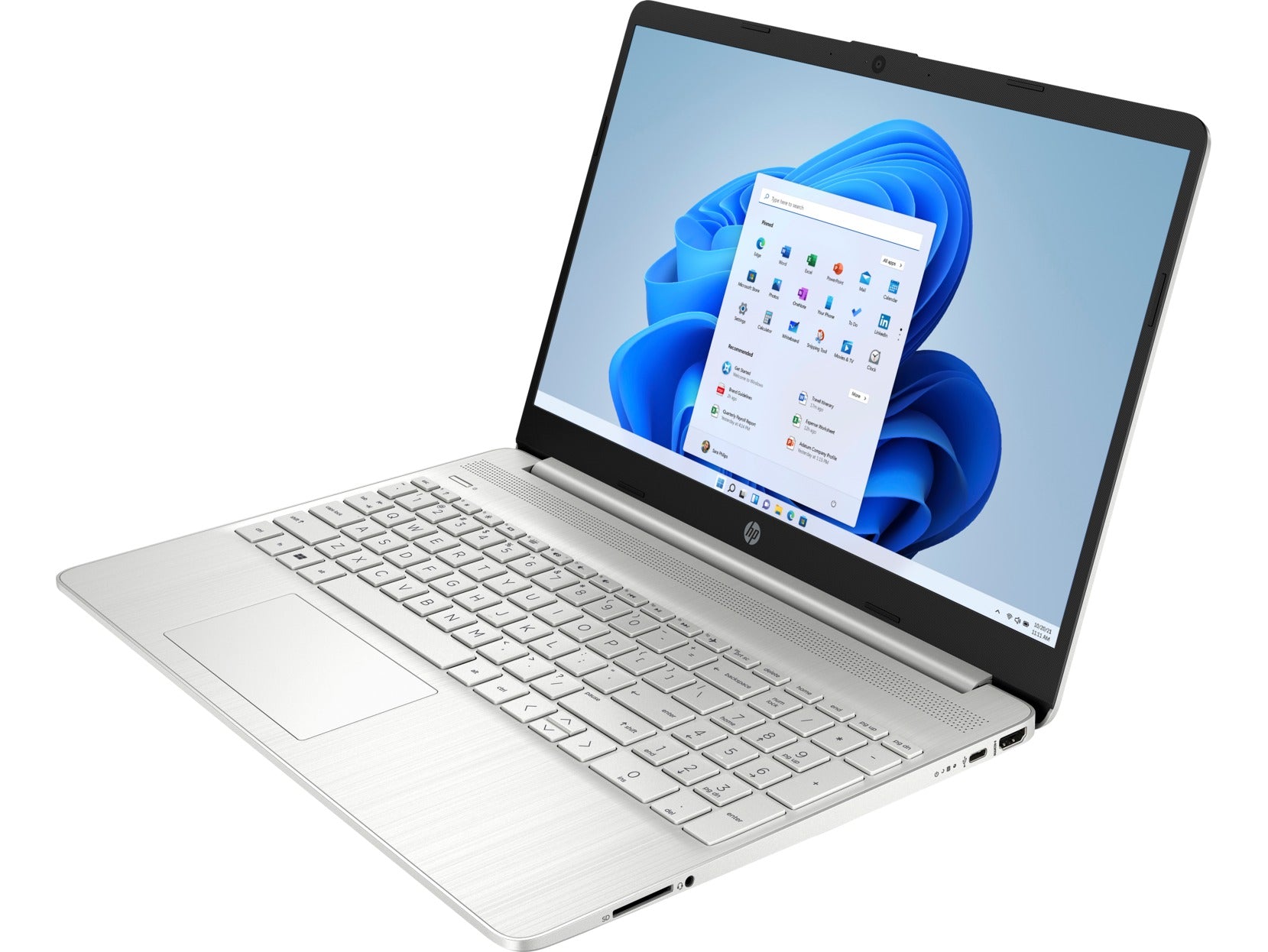 HP 15S-EQ3082AU 15.6" Laptop (Natural Silver)