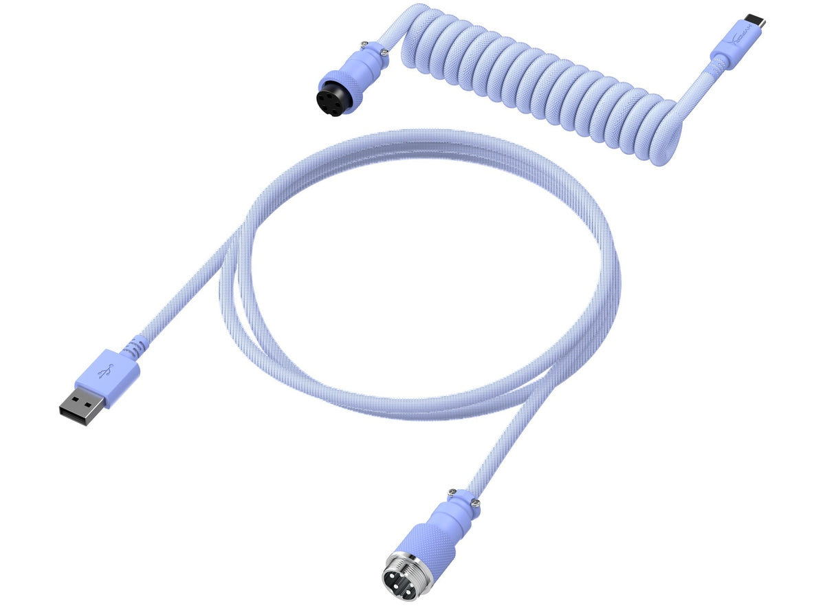 HyperX USB-C Coiled Cable (Light Puple) (6J682AA)