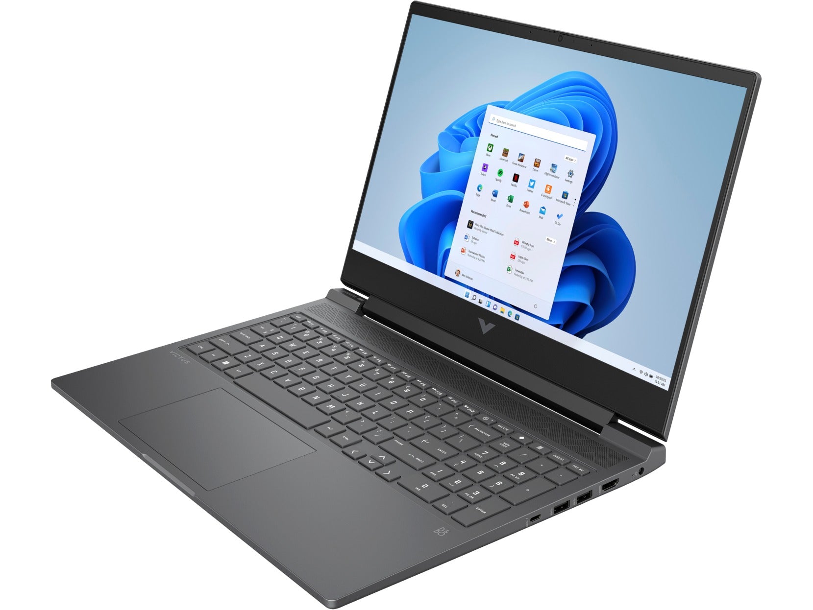 HP Victus 16-R0085TX Gaming Laptop (Mica Silver) | 16.1โ FHD (1920x1080) 144Hz | i5-13500HX | 16GB RAM | 512 GB SSD | RTXโข 4060 | Windows 11 Home | MS Office Home & Student 2021 | HP 2Z8P4AA Sling Bag