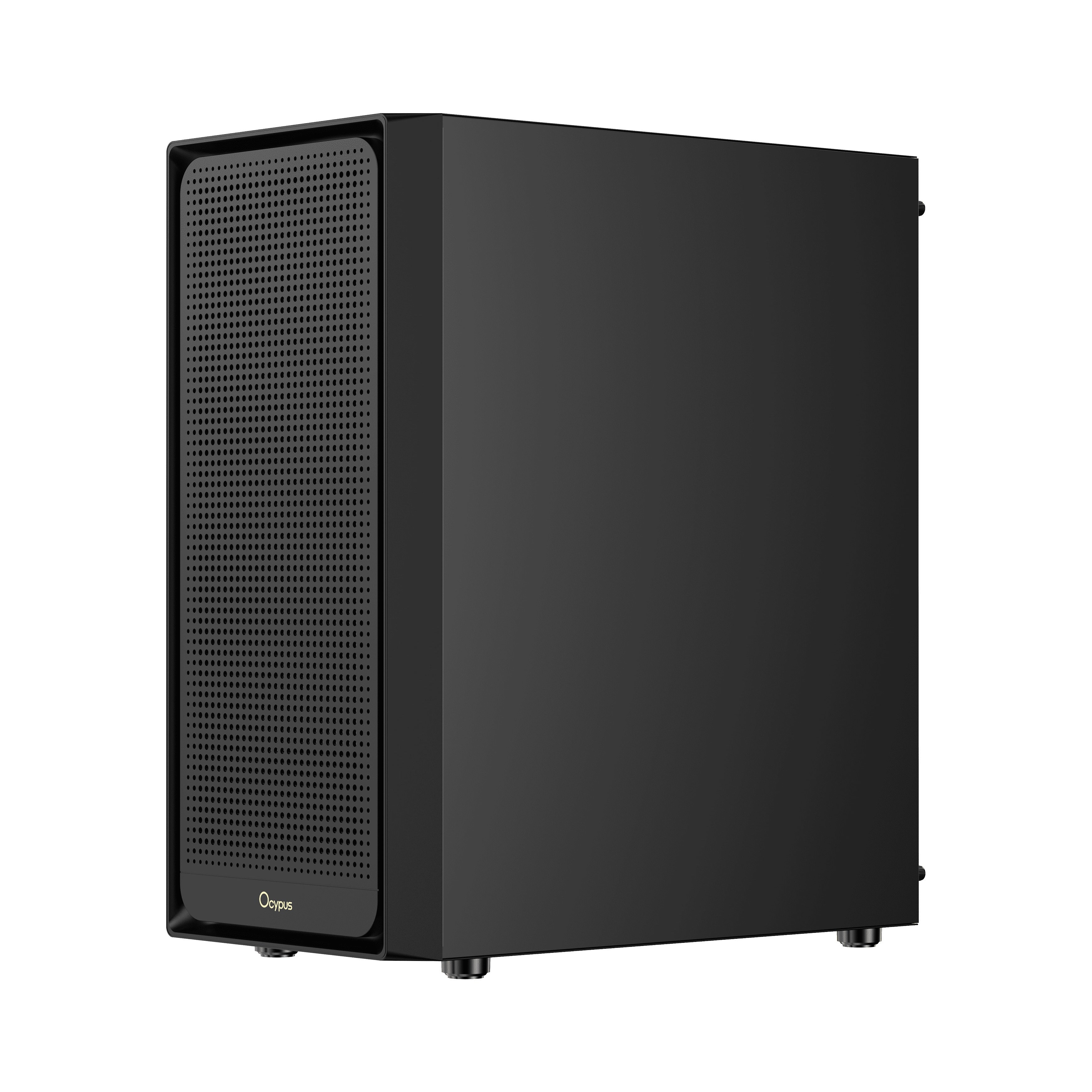 Ocypus Gamma C50 ARGB PC Case with ARGB Fans (Black)