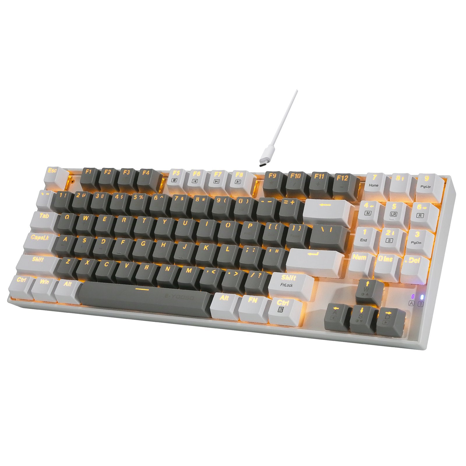 E-YOOSO Z-13 Single Light 89 Keys Mechanical Keyboard