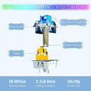 E-Yooso K-620 Single Light With RGB Side Light 87 Keys Mechanical Keyboard Grey/White (Blue Switch)