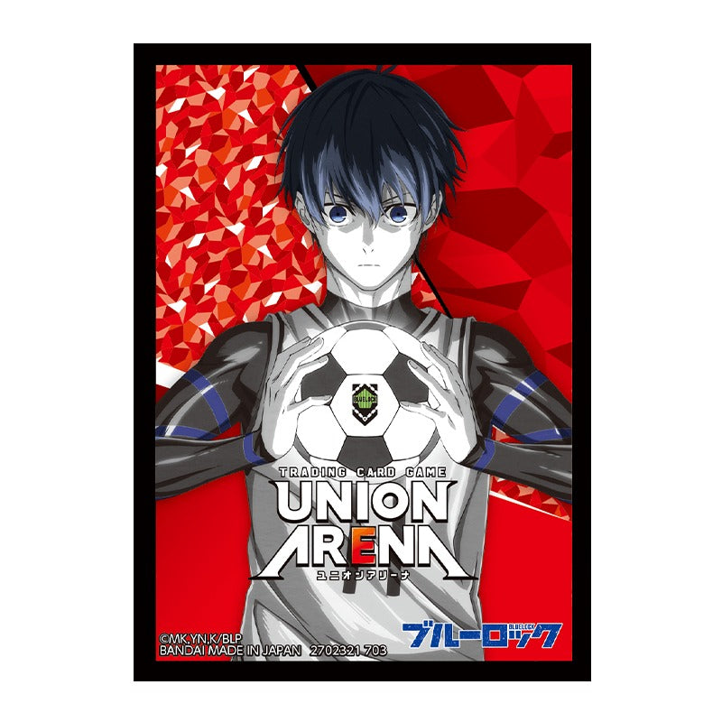 union arena card sleeve size Union Arena Official Card Sleeve (Blue Lock)