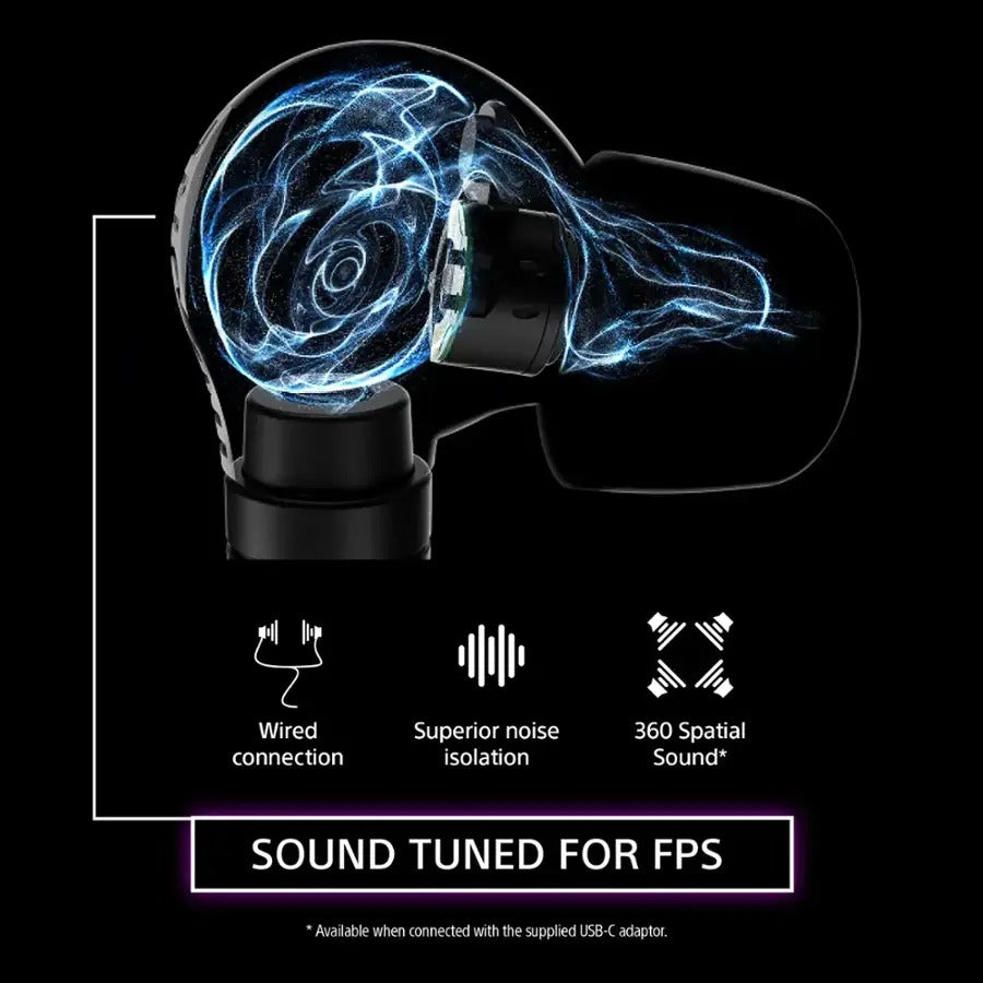 Sony Inzone E9 IER-G900 In-Ear Gaming Headphones