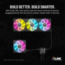 Corsair ICUE Link RX120 RGB 120MM PWM Fan Triple Starter Kit (Black)