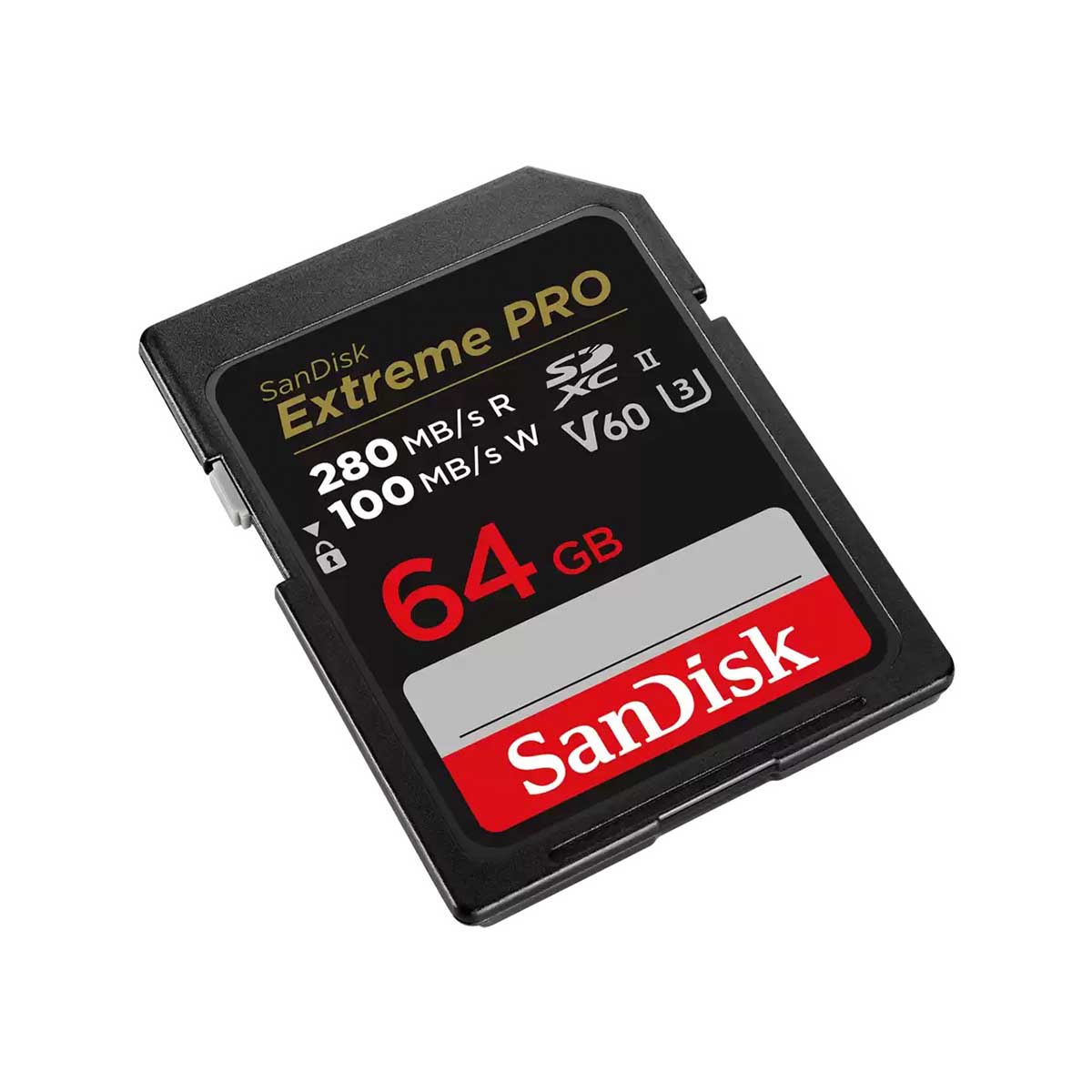 Sandisk Extreme Pro 280MB/S SDXC UHS-II Card (64GB, 128GB)
